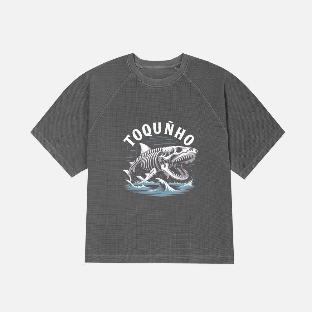 Toquinho Fish Skeleton Punk Rock Graphic T-Shirt